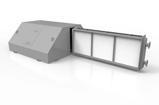 Wassergekühlte Generatorkühler –Water-Cooled Generator Cooler– N-thalpie GmbH